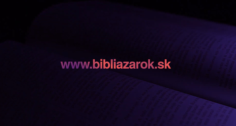 Biblia za rok - tím